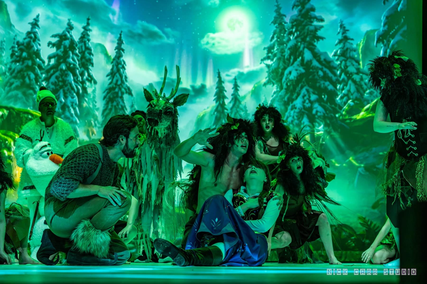 Frozen ensemble performing in the forest